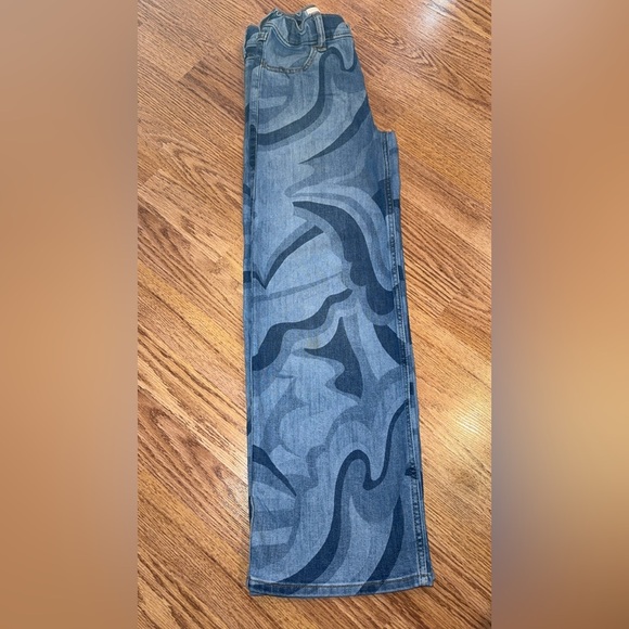 Abercrombie kids Abercrombie & fitch A&F Girls/Kids/Youth 9/10 high wise wide - Picture 2 of 7